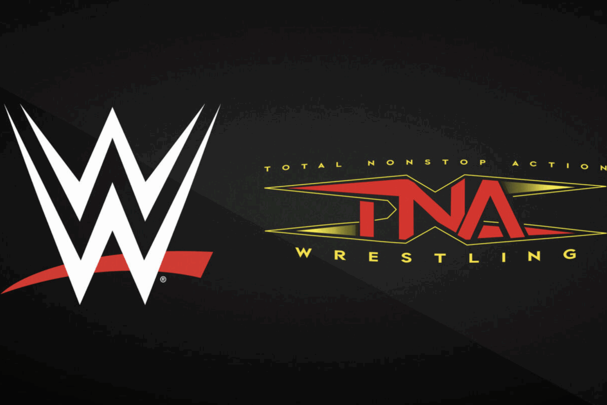 WWE TNA partnership logos